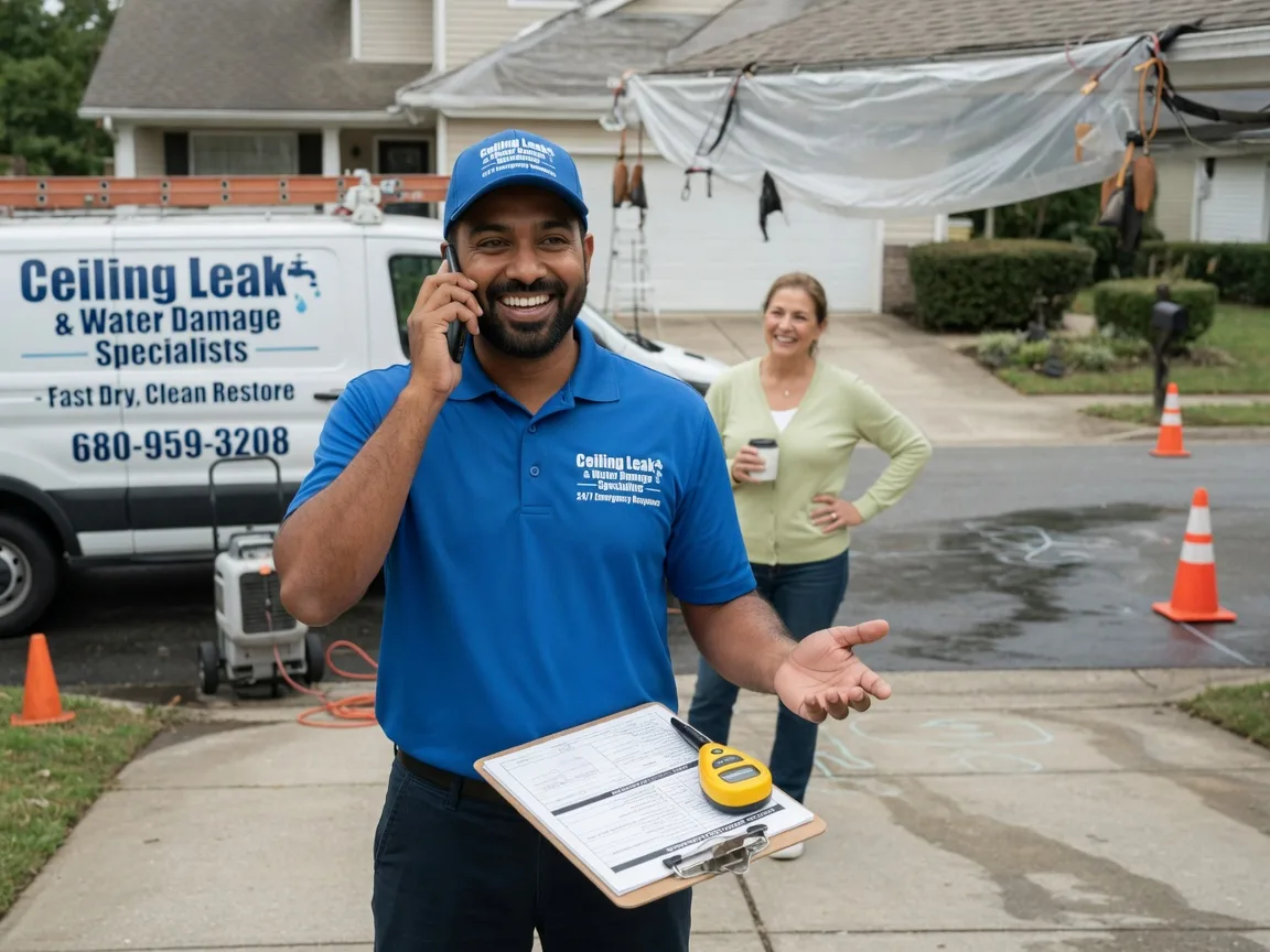 Ceiling Leak Cleanup Zephyrhills, FL FAQs